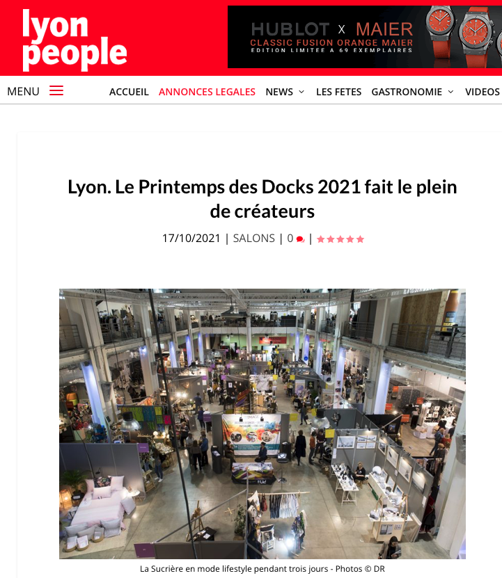 Vu dans Lyon People
